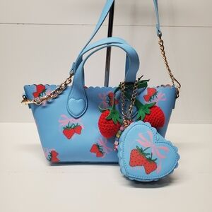 Juicy Couture Sweet Strawberry Mini Tote